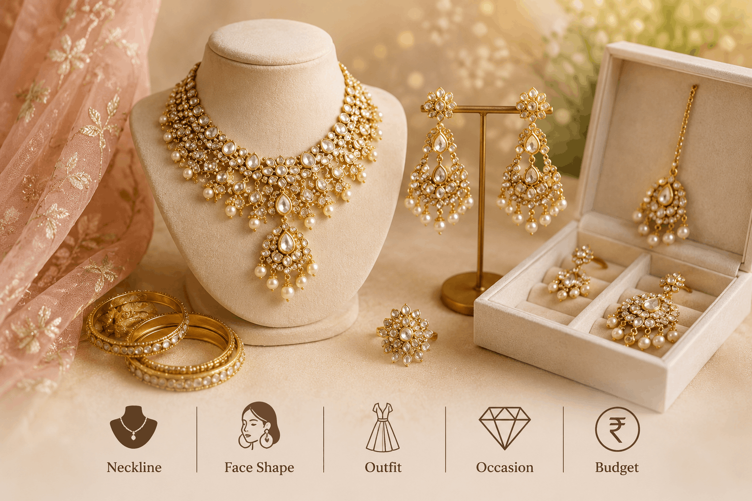 How to Choose the Perfect Bridal Jewellery for Your Wedding Day